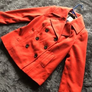 Old Navy Salmon Pea Coat Size Medium